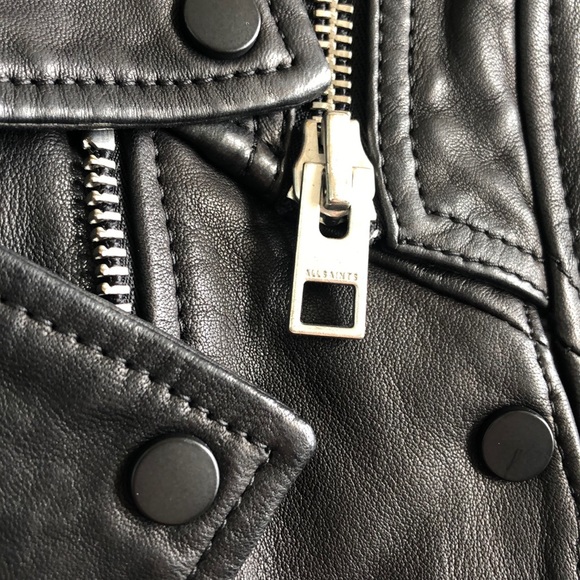 ALL SAINTS Range biker jacket - Picture 6 of 6
